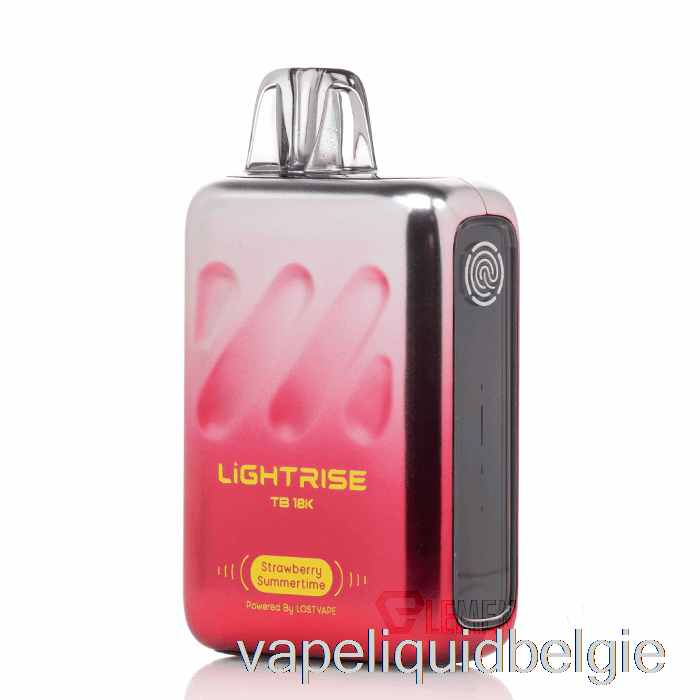 Vape-vloeistof Verloren Vape Lightrise Tb 18k Wegwerpaardbei Zomer